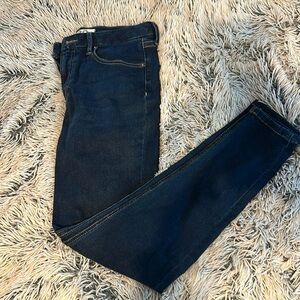 Free People High Rise Skinny Jeans